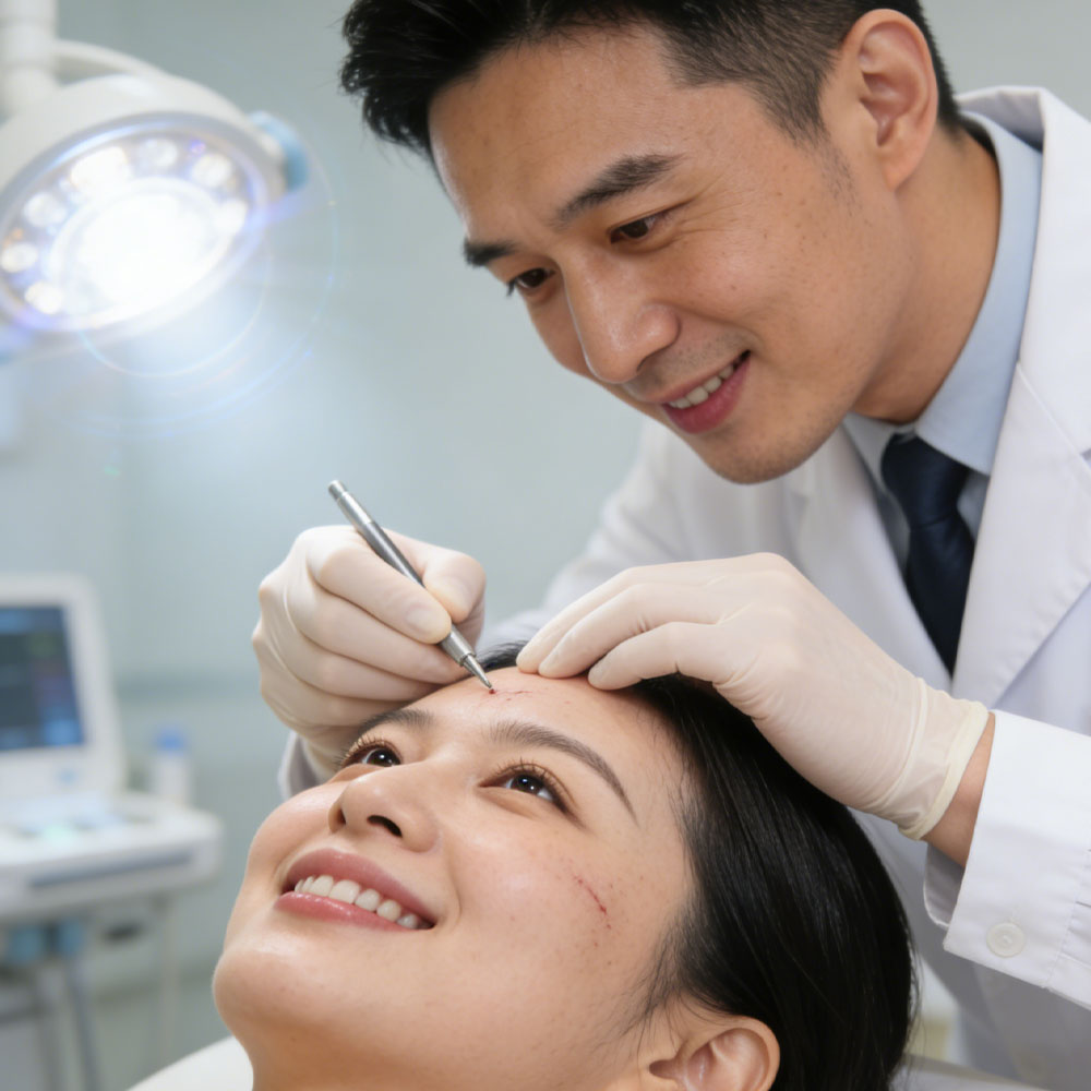 还原光滑肌肤，疤痕修复